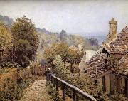 Alfred Sisley, Sentier de la Mi-cote,Louveciennes